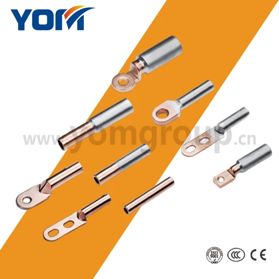 Cable bimetálico de aluminio y cobre eléctrico Terminales Accesorios para la conexión de cables (YDTL-2)