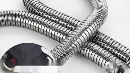 Conducto de acero inoxidable 304 de metal flexible de 1/2” para protección de cables